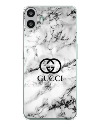 Чехол для Nothing CMF Phone 1 с картинкой «Gucci — мраморный шик» Чехол для Nothing CMF Phone 1 с картинкой «Gucci — мраморный шик»