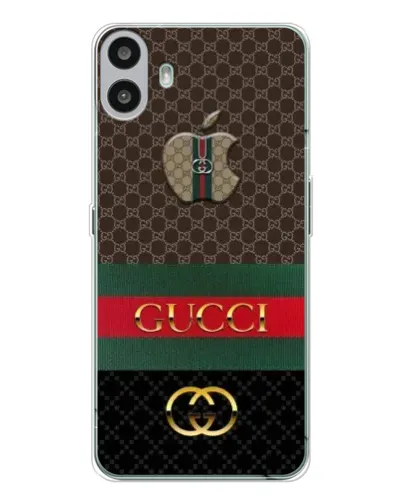 Чехол для Nothing CMF Phone 1 с картинкой «Gucci — брендированный десерт» Чехол для Nothing CMF Phone 1 с картинкой «Gucci — брендированный десерт»