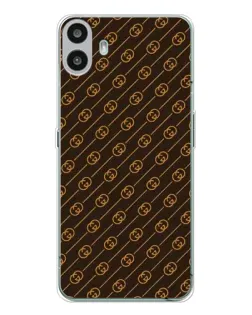 Чехол для Nothing CMF Phone 1 с картинкой «Gucci — золотые диагонали» Чехол для Nothing CMF Phone 1 с картинкой «Gucci — золотые диагонали»
