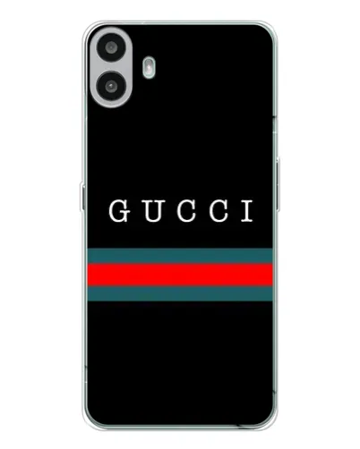 Чехол для Nothing CMF Phone 1 с картинкой «Gucci — красный пояс» Чехол для Nothing CMF Phone 1 с картинкой «Gucci — красный пояс»