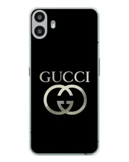 Чехол для Nothing CMF Phone 1 с картинкой «Gucci — золото на черном» Чехол для Nothing CMF Phone 1 с картинкой «Gucci — золото на черном»
