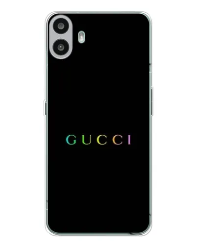 Чехол для Nothing CMF Phone 1 с картинкой «Gucci — неоновый минимализм» Чехол для Nothing CMF Phone 1 с картинкой «Gucci — неоновый минимализм»