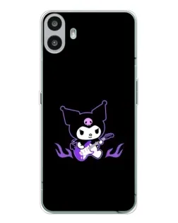 Чехол для Nothing CMF Phone 1 с картинкой «Электрическая Kuromi»