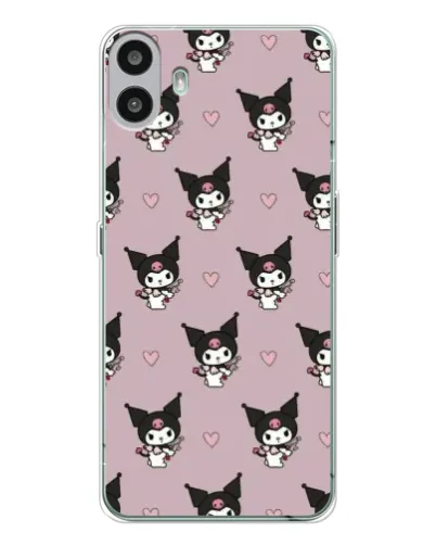 Чехол для Nothing CMF Phone 1 с картинкой «Kuromi — ночной сон»