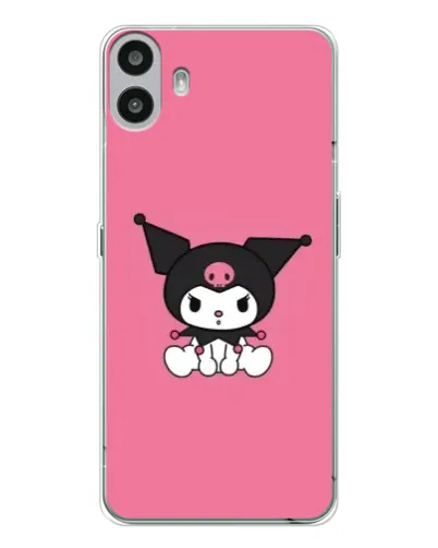 Чехол для Nothing CMF Phone 1 с картинкой «Хмурая Kuromi»