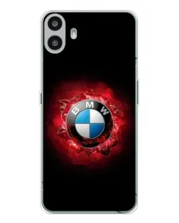 Чехол для Nothing CMF Phone 1 с картинкой «Логотип BMW — вспышка» Чехол для Nothing CMF Phone 1 с картинкой «Логотип BMW — вспышка»