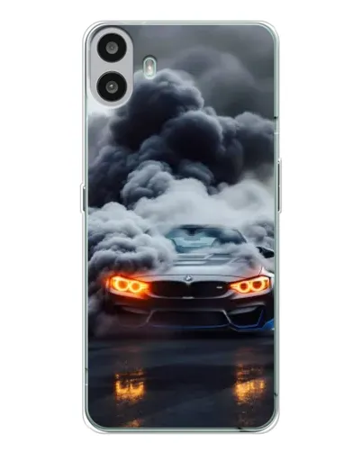 Чехол для Nothing CMF Phone 1 с картинкой «BMW в дыму» Чехол для Nothing CMF Phone 1 с картинкой «BMW в дыму»