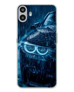 Чехол для Nothing CMF Phone 1 с картинкой «BMW под дождем» Чехол для Nothing CMF Phone 1 с картинкой «BMW под дождем»