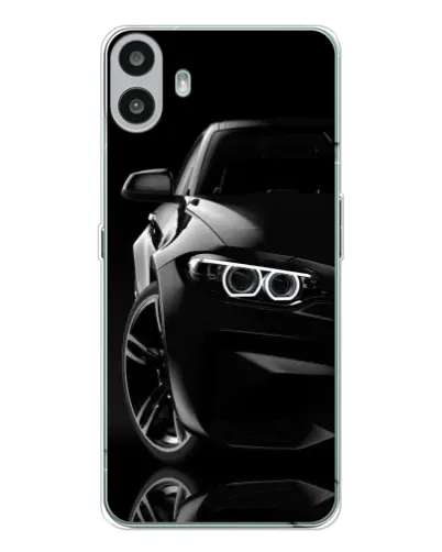 Чехол для Nothing CMF Phone 1 с картинкой «Черная BMW — профиль» Чехол для Nothing CMF Phone 1 с картинкой «Черная BMW — профиль»