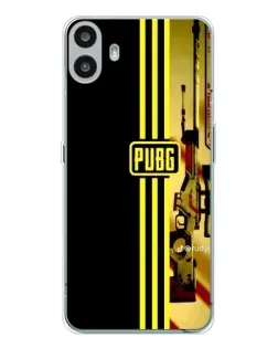 Чехол для Nothing CMF Phone 1 с картинкой «PUBG — камуфляжный шлем»