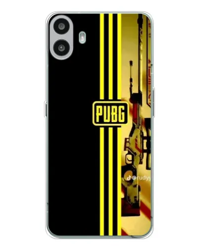 Чехол для Nothing CMF Phone 1 с картинкой «PUBG — камуфляжный шлем»