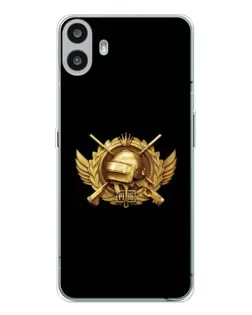 Чехол для Nothing CMF Phone 1 с картинкой «PUBG — оранжевый градиент»