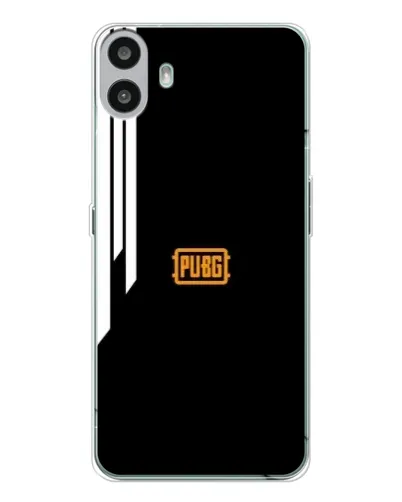 Чехол для Nothing CMF Phone 1 с картинкой «PUBG — вертикальные линии»