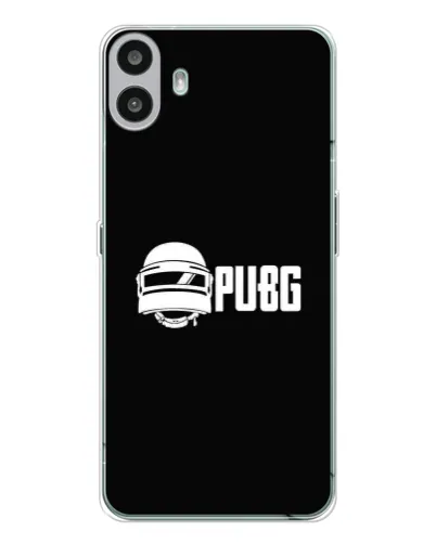 Чехол для Nothing CMF Phone 1 с картинкой «PUBG — классический лого»