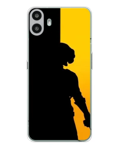 Чехол для Nothing CMF Phone 1 с картинкой «Тень воина PUBG»