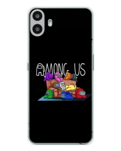 Чехол для Nothing CMF Phone 1 с картинкой «Логотип Among Us»
