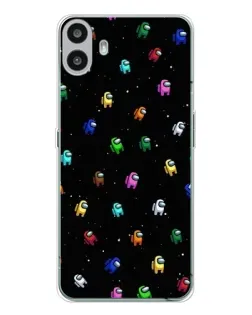 Чехол для Nothing CMF Phone 1 с картинкой «Экипаж Among Us»