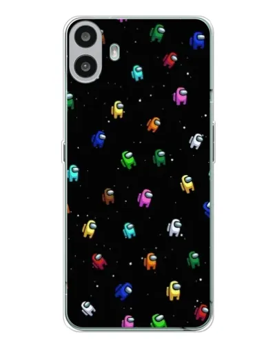 Чехол для Nothing CMF Phone 1 с картинкой «Экипаж Among Us»