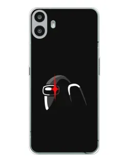 Чехол для Nothing CMF Phone 1 с картинкой «Among Us шлем»