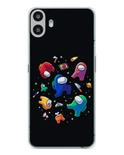 Чехол для Nothing CMF Phone 1 с картинкой «Among Us космос»