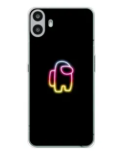 Чехол для Nothing CMF Phone 1 с картинкой «Among Us градиент»