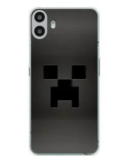 Чехол для Nothing CMF Phone 1 с картинкой «Черный крипер градиент»