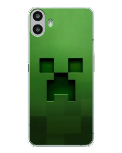 Чехол для Nothing CMF Phone 1 с картинкой «Крипер микро-дизайн» Чехол для Nothing CMF Phone 1 с картинкой «Крипер микро-дизайн»