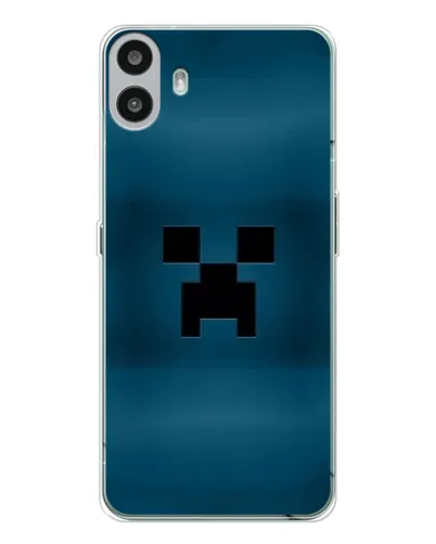 Чехол для Nothing CMF Phone 1 с картинкой «Крипер текстура» Чехол для Nothing CMF Phone 1 с картинкой «Крипер текстура»