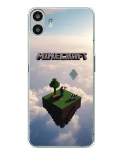 Чехол для Nothing CMF Phone 1 с картинкой «Небесный остров»