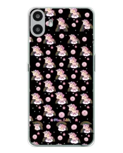Чехол для Nothing CMF Phone 1 с картинкой «Magic Unicorn паттерн»
