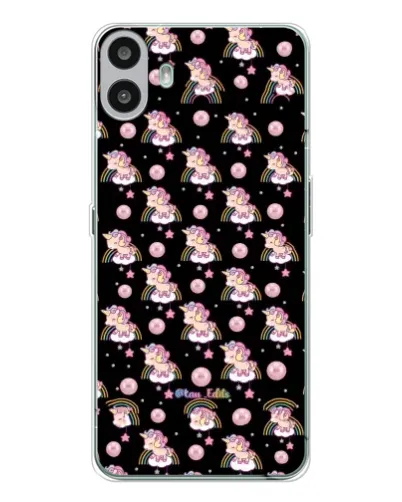Чехол для Nothing CMF Phone 1 с картинкой «Magic Unicorn паттерн» Чехол для Nothing CMF Phone 1 с картинкой «Magic Unicorn паттерн»