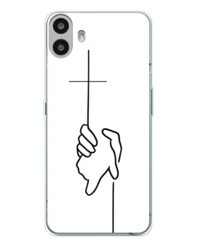 Чехол для Nothing CMF Phone 1 с картинкой «Рука держит» Чехол для Nothing CMF Phone 1 с картинкой «Рука держит»