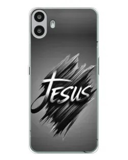 Чехол для Nothing CMF Phone 1 с картинкой «Надпись Jesus Graffiti»