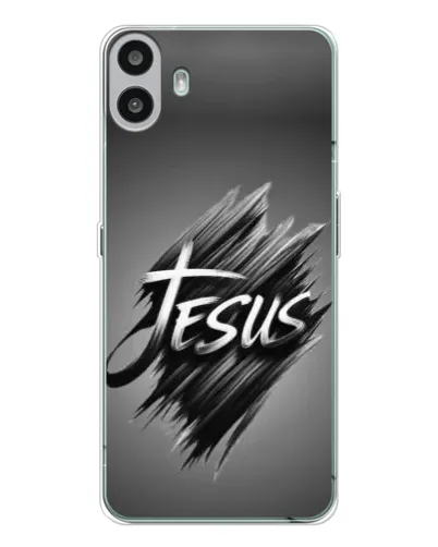 Чехол для Nothing CMF Phone 1 с картинкой «Надпись Jesus Graffiti» Чехол для Nothing CMF Phone 1 с картинкой «Надпись Jesus Graffiti»