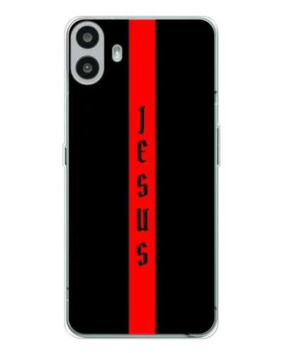 Чехол для Nothing CMF Phone 1 с картинкой «Красная линия веры» Чехол для Nothing CMF Phone 1 с картинкой «Красная линия веры»