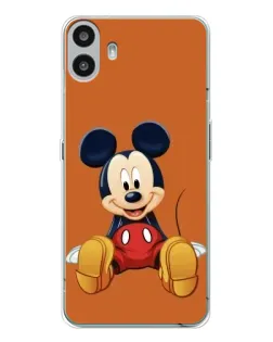 Чехол для Nothing CMF Phone 1 с картинкой «Микки отдыхает»