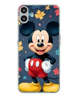 Чехол для Nothing CMF Phone 1 с картинкой «Осенний Mickey Mouse»
