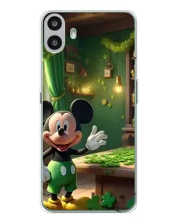 Чехол для Nothing CMF Phone 1 с картинкой «Микки в мастерской»