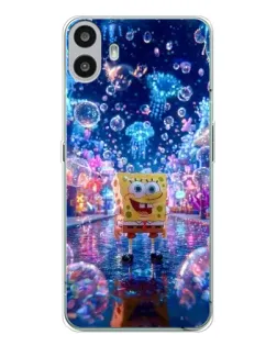 Чехол для Nothing CMF Phone 1 с картинкой «Неоновый океан»
