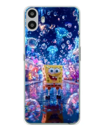 Чехол для Nothing CMF Phone 1 с картинкой «Неоновый океан»