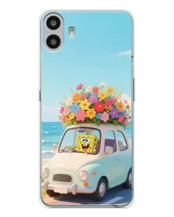 Чехол для Nothing CMF Phone 1 с картинкой «Автомобильное путешествие»