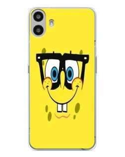 Чехол для Nothing CMF Phone 1 с картинкой «Минималистичный Спанч Боб»