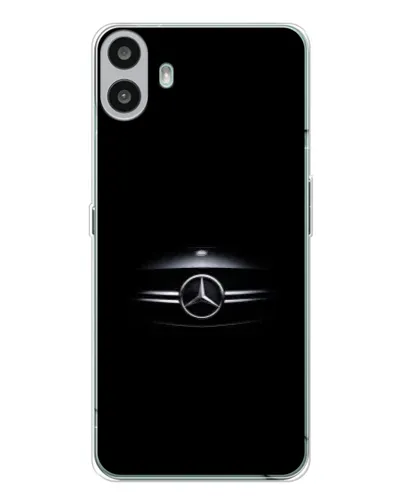 Чехол для Nothing CMF Phone 1 с картинкой «Mercedes — абстрактные линии»