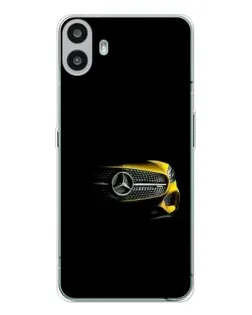 Чехол для Nothing CMF Phone 1 с картинкой «Mercedes — ретро стиль»