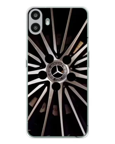 Чехол для Nothing CMF Phone 1 с картинкой «Диск Mercedes»