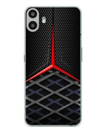 Чехол для Nothing CMF Phone 1 с картинкой «Mercedes Carbon Grid»