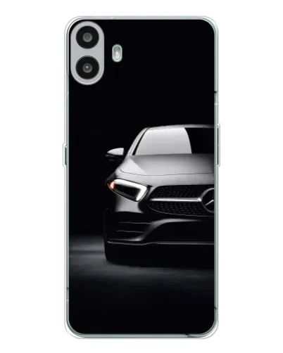 Чехол для Nothing CMF Phone 1 с картинкой «Свет фар Mercedes»