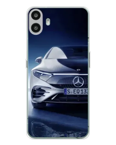 Чехол для Nothing CMF Phone 1 с картинкой «Mercedes EQ — будущее»