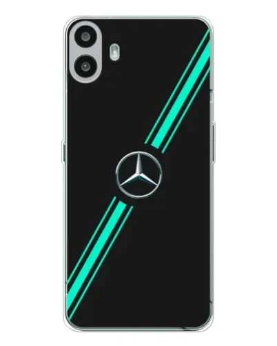 Чехол для Nothing CMF Phone 1 с картинкой «Спортивные линии Mercedes» Чехол для Nothing CMF Phone 1 с картинкой «Спортивные линии Mercedes»