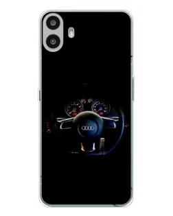 Чохол для Nothing CMF Phone 1 з картинкою «Салон Audi — кермо» Чохол для Nothing CMF Phone 1 з картинкою «Салон Audi — кермо»